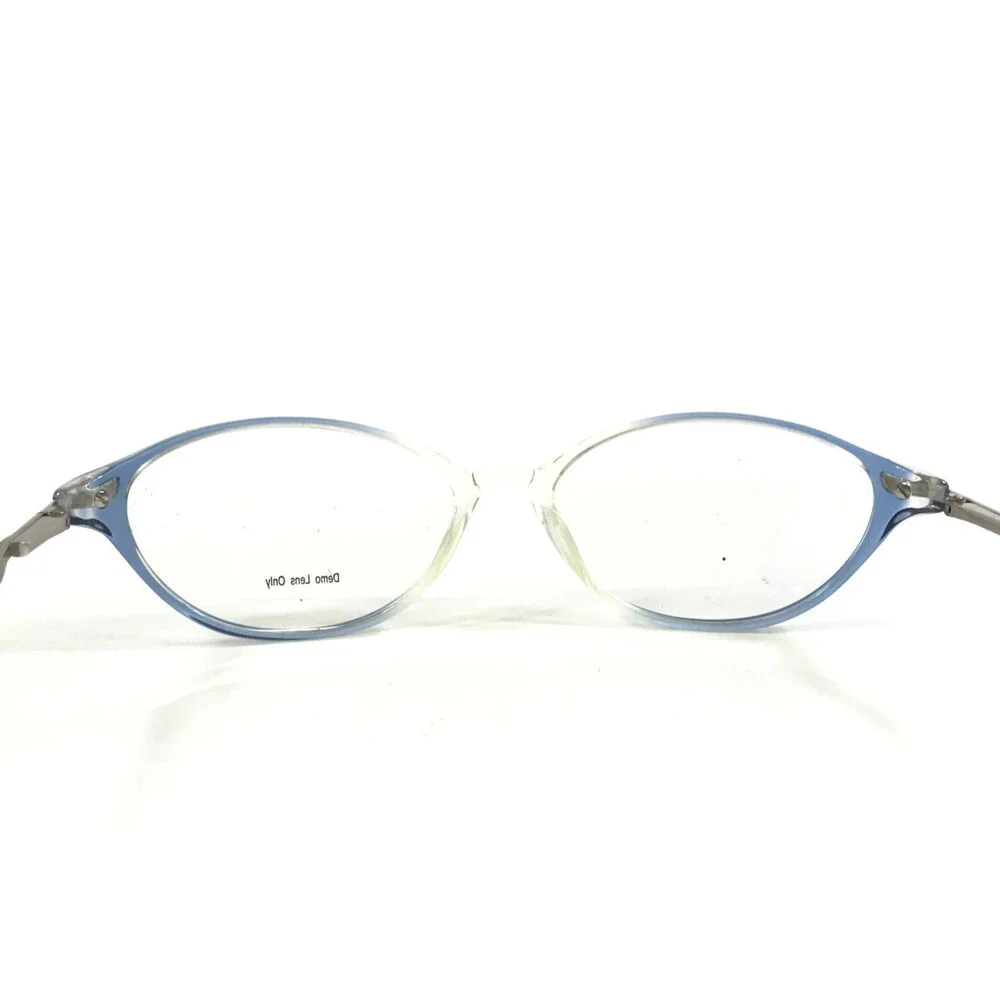 Voyant Eyeglasses Frames NEVA 5058 250 Clear Blue Gradient Silver 50-17-133